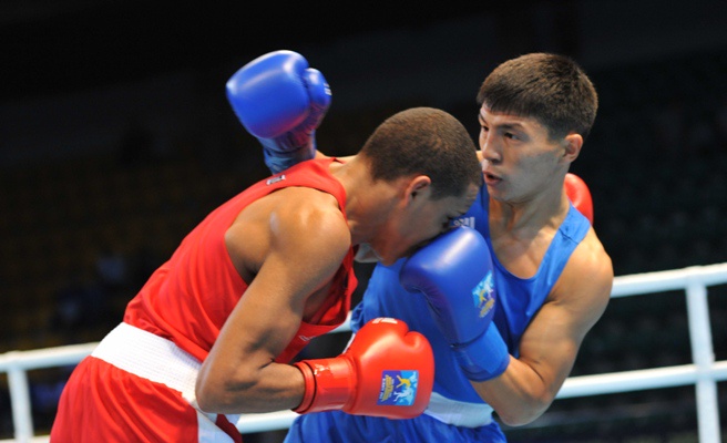 Берік Әбдірахманов жеңіске жеткен жекпе-жек (ВИДЕО)