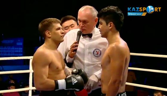 Сергей Деревянченко  жекпе-жекті техникалық нокаутпен аяқтады