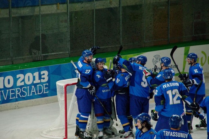 Универсиада-2013. Қазақстандық хоккейшілер Канаданы ұтты