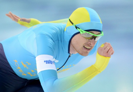 Конькимен жүгіруші Денис Кузин жүлдесіз қалды 