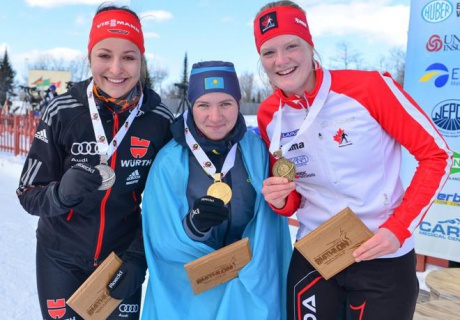 Қазақстандық биатлоншы Әлем чемпионатында «алтын» алды