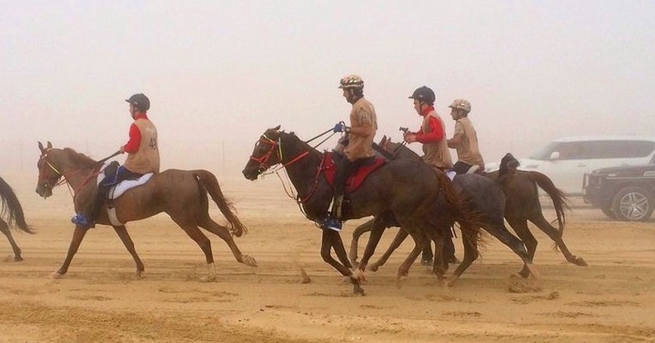 Қазақстандық шабандоздар Дубайда өткен халықаралық жарысқа қатысты 