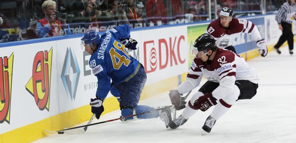 Хоккейден Қазақстан құрамасы Латвияға есе жіберді