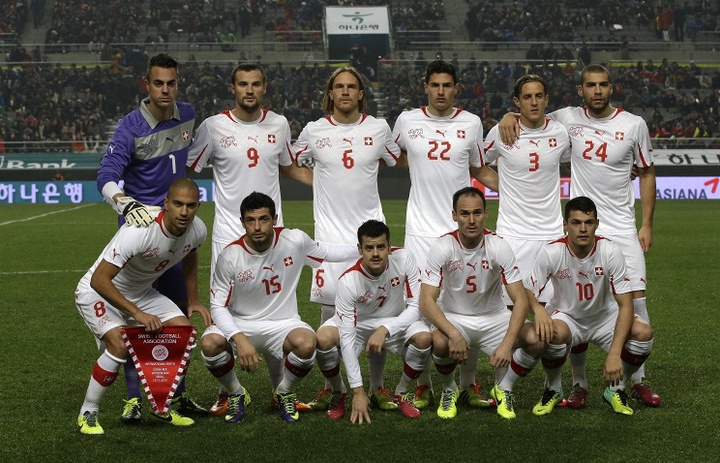 Футболдан Әлем чемпионаты. Бразилияға баратын швейцариялықтар