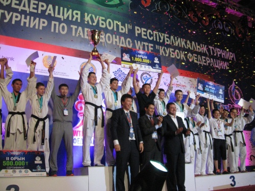 Қызылордалық спортшылар таэквондодан Федерация Кубогының иегері атанды