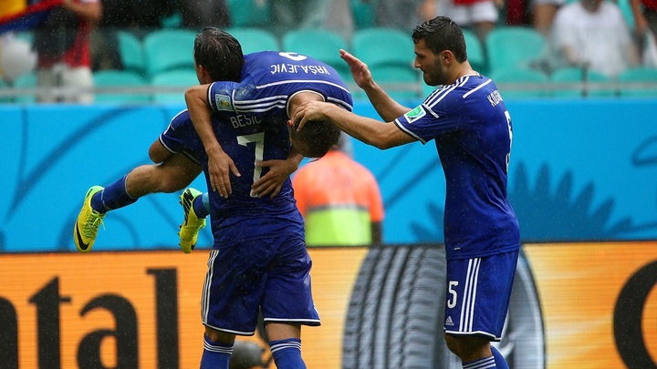 Босния және Герцеговина футболшылары Иран құрамасын ұтты