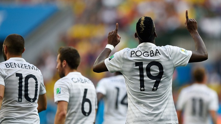 Франция құрамасын Нигерияны ұтып, ширек финалға жолдама алды