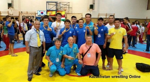 Қазақстандық палуандар Мадридте 8 медаль еншіледі