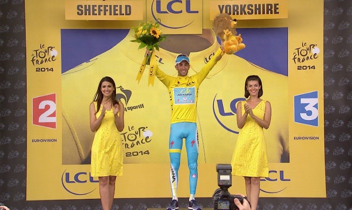 Винченцо Нибали «Тур де Франстың» 8-ші кезеңінде үшінші болып келді