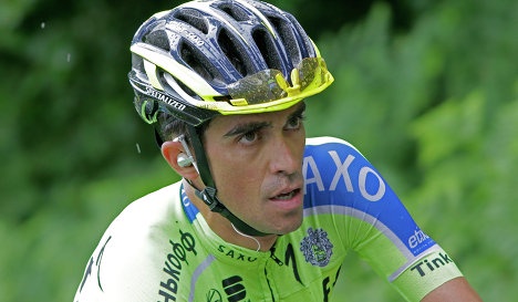 Контадор «Тур де Франстан» шығып қалды