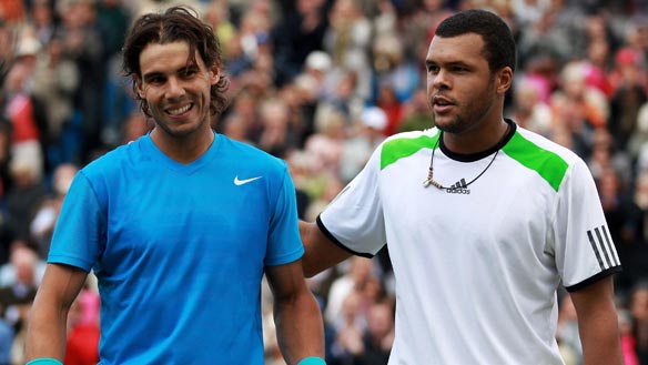 Надаль мен  Тсонганың ойынын  «KAZsport» тікелей эфирде көрсетеді