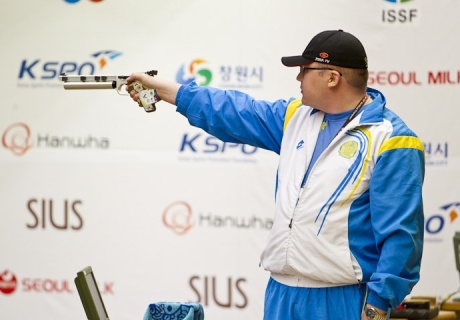 Инчхон-2014. Рашид Юнусметов пневматикалық пистолеттен атудан 4-ші орын алды