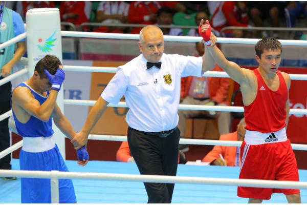 Қайрат Ерәлиев Азия ойындарының жартылай финалына шықты