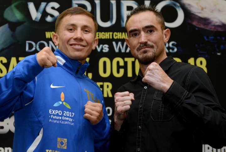 Головкин мен Рубио Лос-Анджелесте баспасөз мәслихатын өткізді