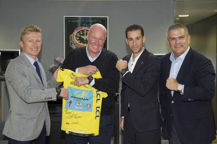 «Астана» велокомандасына арналған швейцариялық сағаттар жасалды