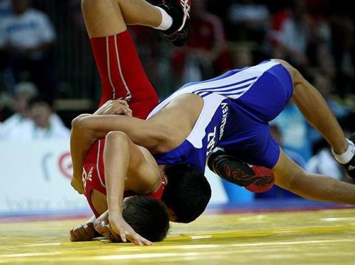 Грек-рим күресінен Алматы облысының командасы жеңіске жетті