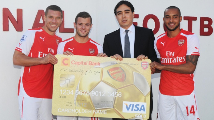 Қазақстандық «Capital Bank Kazakhstan» банкі «Арсенал» клубының серіктесі атанды