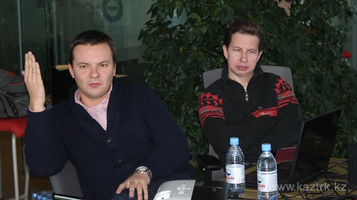 «НТВ-ПЛЮС» пен «KAZsport» телеарнасының қызметкерлері пікір алмасты