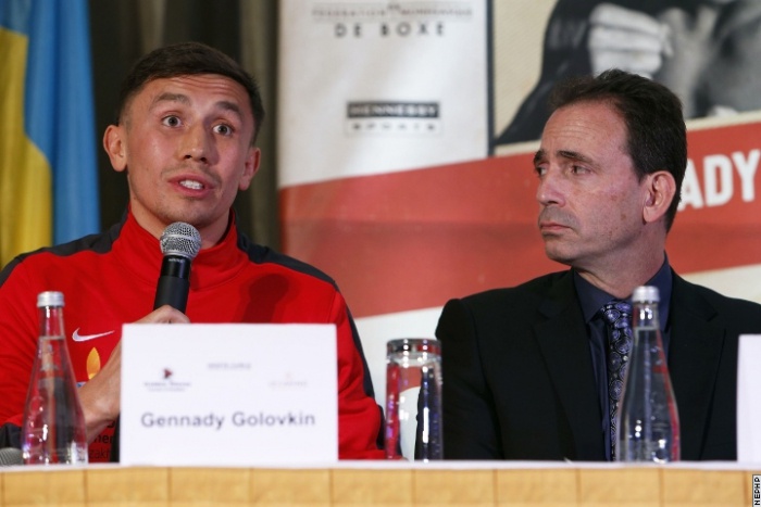 Головкин-Мюррей жекпе-жегінің финалдық баспасөз мәслихаты өтті (ФОТО)