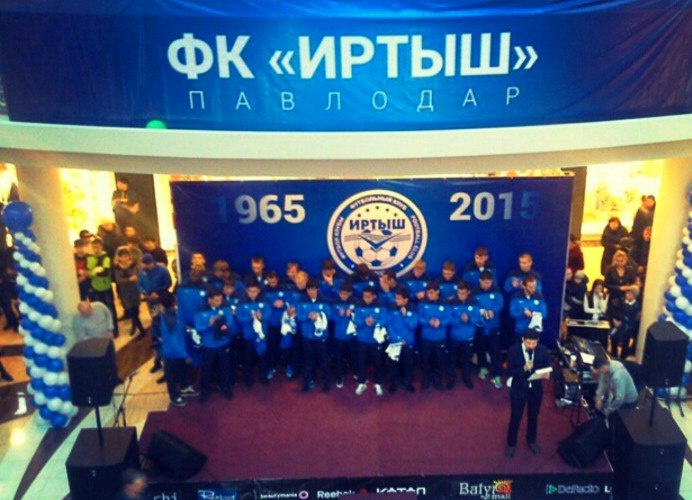 «Ертіс» клубы биылғы маусымда ойнайтын футболшыларын таныстырды