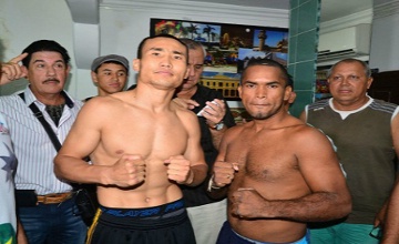 Қанат Ислам мен Жанқош Тұраров салмақ өлшеу рәсімінен сәтті өтті