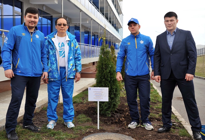 Алматыдағы AIBA Бүкіләлемдік бокс академиясында «Чемпиондар аллеясы» ашылды