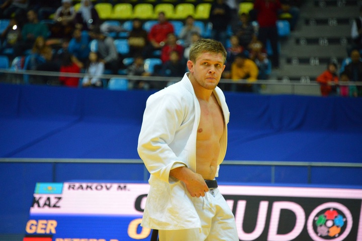 Максим Раков дзюдодан Азия чемпионатында күміс медаль иеленді 