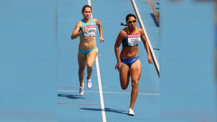 Универсиада-2015. Виктория Зябкина 100 метр қашықтыққа жүгіруден алтын медаль иеленді 