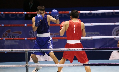 Қазақстандық боксшы Олжас Сәттібаев Азия чемпионатының ширек финалына шықты