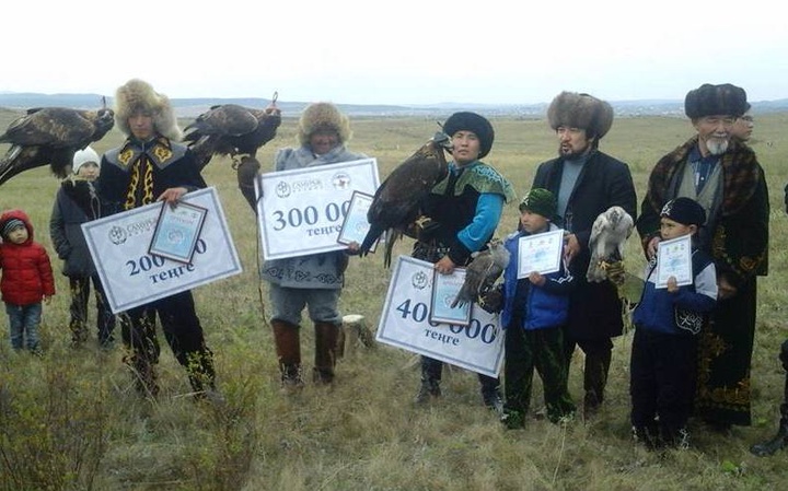 Бурабайда бүркітшілердің ІІ Халықаралық фестивалі аяқталды