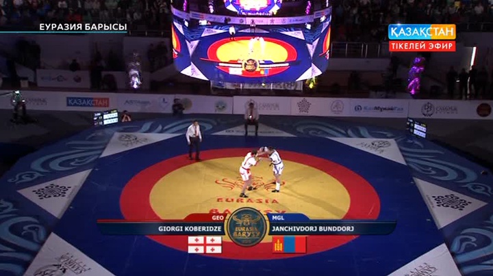 «Еуразия Барысы-2015». Грузия палуандары Моңғолия құрамасын 4:3 есебімен жеңді