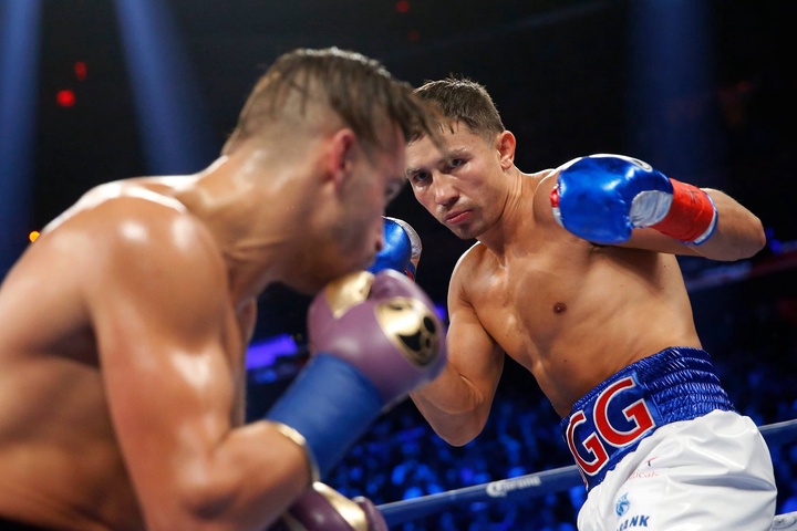Геннадий Головкин Давид Лемьені 8-ші раунда техникалық нокаутпен жеңді (ВИДЕО)