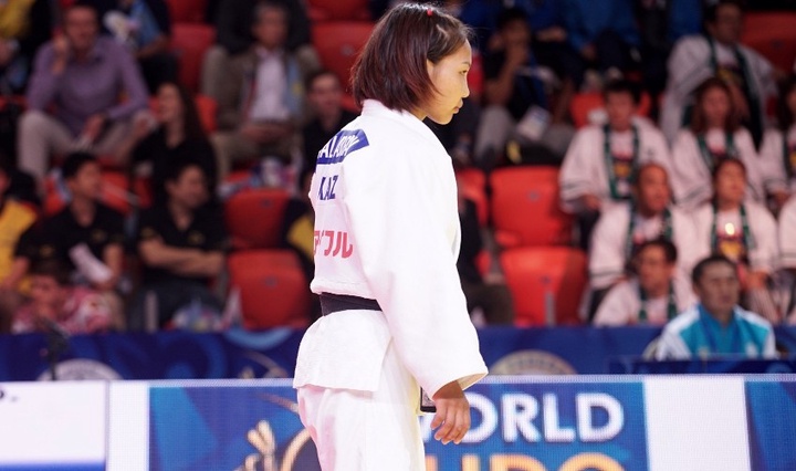 Қазақстандық дзюдошы Отгонцэцэг Галбадрах Қытайдағы әлемдік «Гран-приде» қола жүлде иеленді