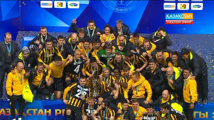 «Қайрат» футбол командасы 2015 жылғы ҚР Кубогының иегері атанды 