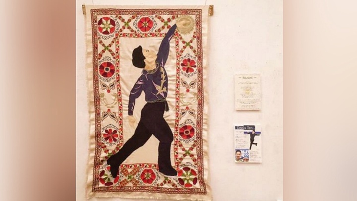 Денис Тенге арнап жанкүйері жасаған туынды Жапония мұражайына қойылмақ