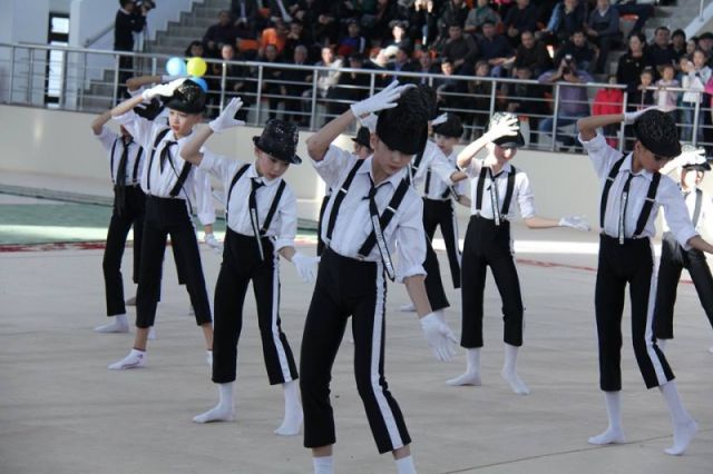 Шымкентте көркем гимнастика спорт кешені ашылды
