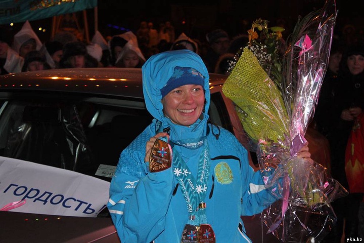 Шаңғышы Елена Коломина Қазақстан Кубогының барлық алтынын ұтып алды
