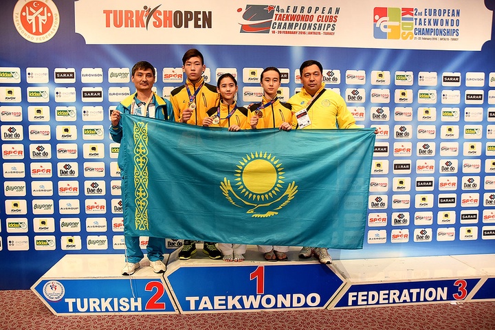 Қазақстандық таеквондошылар «Turkish Open-2016» турнирінде 3 алтын медаль иеленді