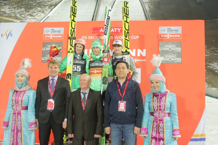 Алматыда шаңғымен секіруден Әлем Кубогінің қысқы кезеңі аяқталды