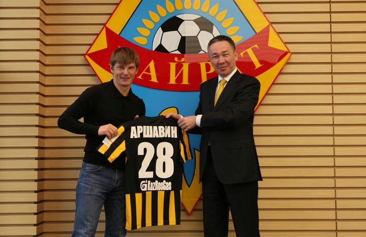Андрей Аршавин алматылық «Қайратқа» ауысты