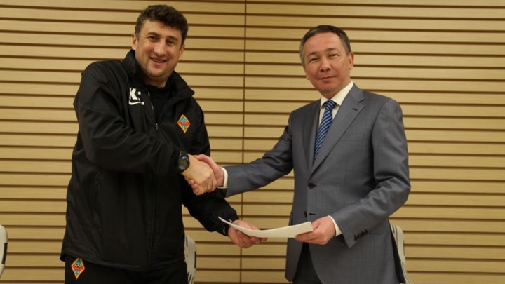 «Қайрат» футбол клубының бас бапкері қызметіне Кахабер Цхададзе тағайындалды