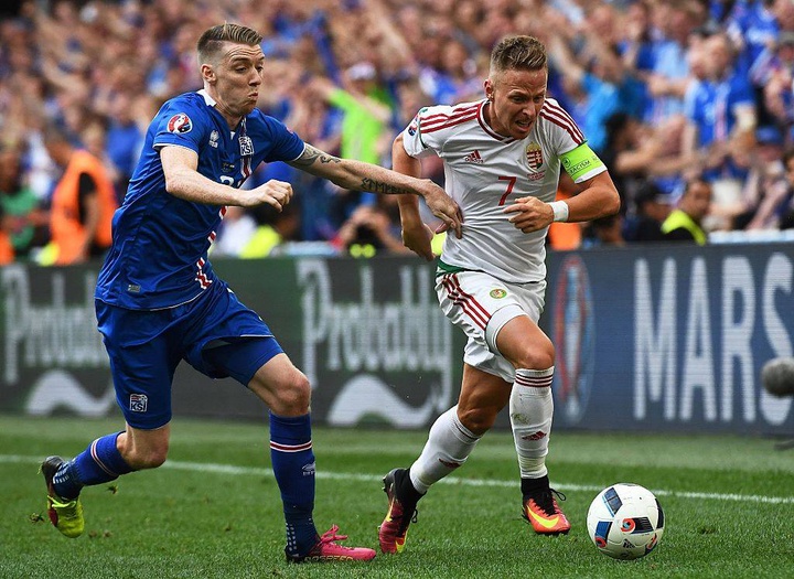 Еуро-2016. Исландия мен Венгрия құрамалары 1:1 есебімен тең ойнады