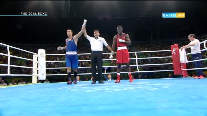 Әділбек Ниязымбетовтың Рио Олимпиадасындағы жартылай финалдық жекпе-жегінің видеосы