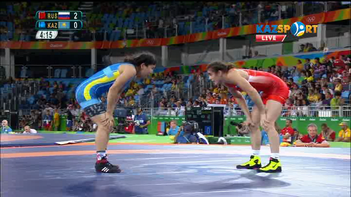 Палуан Эльмира Сыздықова ресейлік қарсыласына есе жіберді (ВИДЕО)