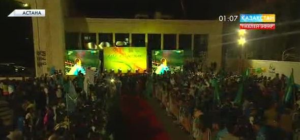 Рио Олимпиадасының жеңімпаздарына деген құрмет (ВИДЕО)