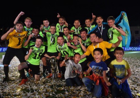 Қазақстан құрамасы мини-футболдан әуесқойлар арасында Еуропа чемпионы атанды 