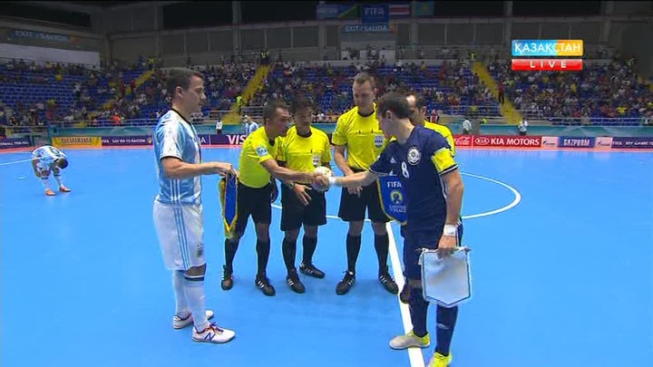 Қазақстан құрамасы мен Аргентина командасы арасындағы кездесу басталды!