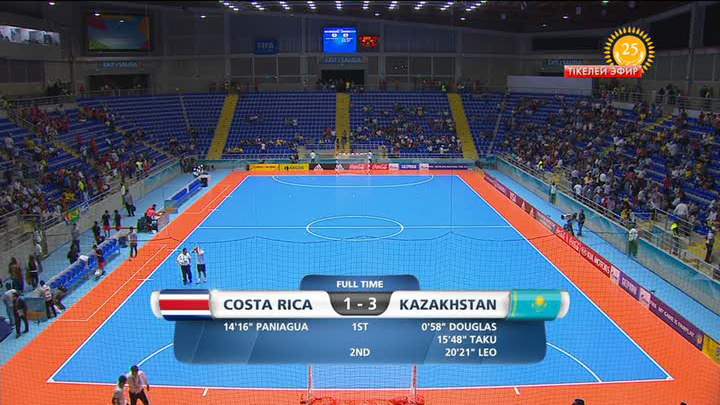 Қазақстан футзал құрамасы Колумбияда өтіп жатқан Әлем чемпионатындағы алғашқы жеңісіне жетті