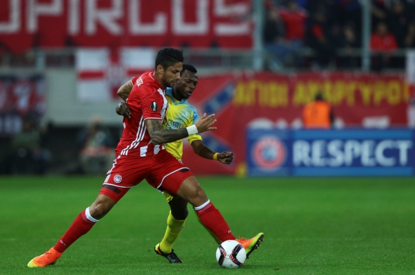 «Астана» сырт алаңда «Олимпиакосқа» ұтылды - 4:1