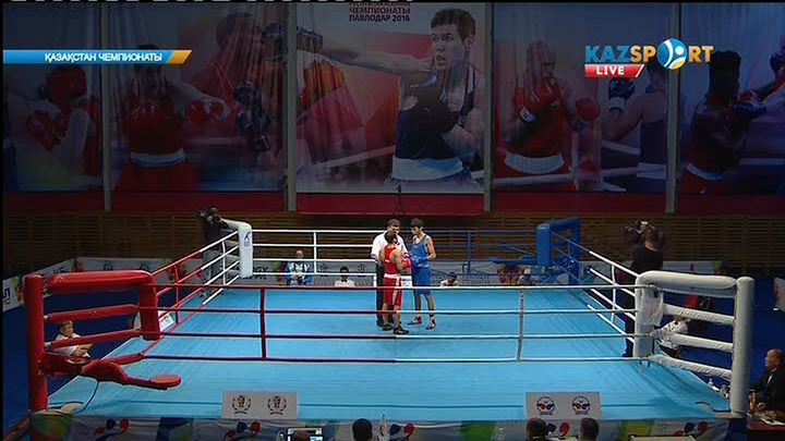 Бокстан Қазақстан чемпионаты: Әнуар Мұзапаров (52 кг) алғашқы айналымда жеңіске жетті (ВИДЕО)